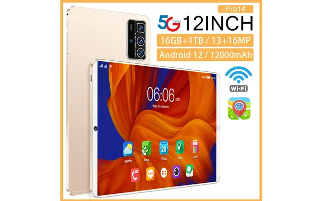 Pro14 10-inch 5g Tablet - Russian Language Support, Wifi & Cellular Calling, Smart Education Tablet
