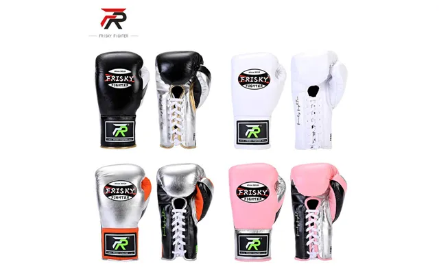 Professional Laced Boxing Gloves Ultra-leather For Sandbag Training Adult Martial Arts Muay Thai Fight Sports Equipment
