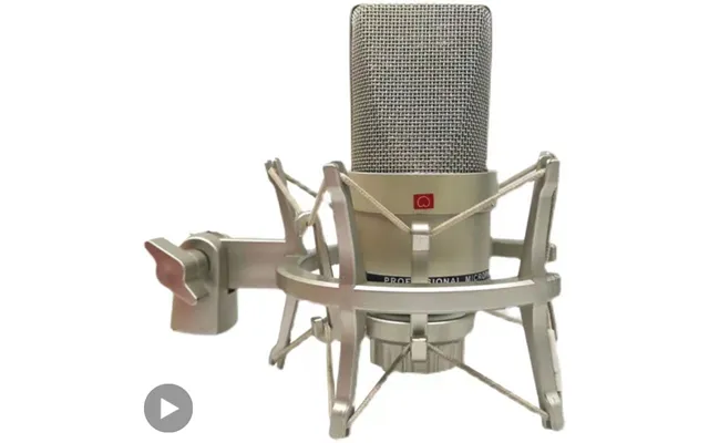 Professional Studio Condenser Microphone Pc Computer Laptop Mic Singing Karaoke Streaming Wired Pro Microphone Sound