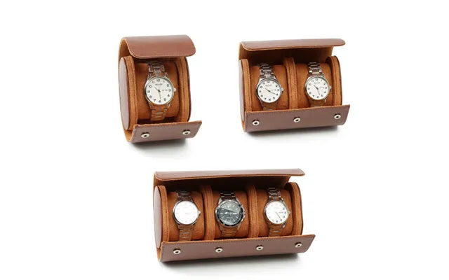 Pu Leather Watch Storage Box 1 2 3 Watch Multi-position High-end Travel Watch Box Bracelet Box Portable Watch Box