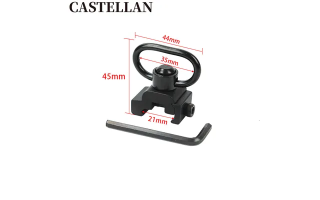 Qd Buckle Strap Buckle 20mm Butterfly Strap Buckle Quick Release Tactical Strap Buckle Qd Sling Swivel Mount