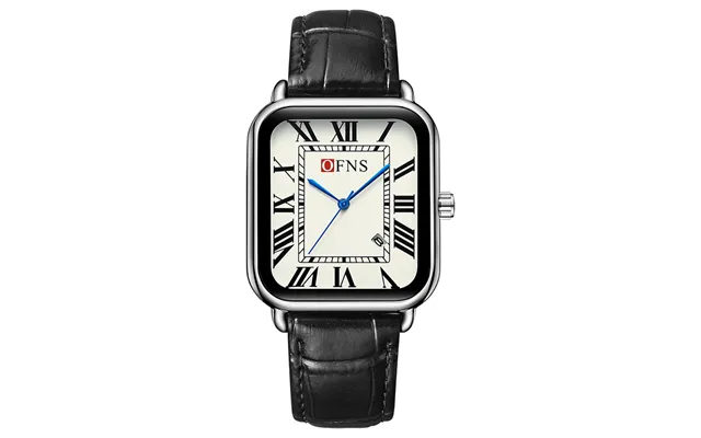 Quartz Watch Fashion Square Scale Calendar Waterproof Quartz Watch