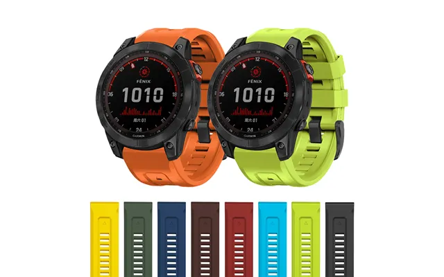 Quickfit 22mm 26mm Strap For Garmin Epix Gen 2 Silicone Band For Garmin Fenix 7 7x 5plus 6xpro Enduro 2 Bracelet Watchba
