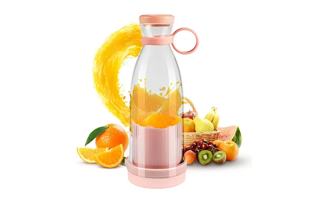 Rechargeable Mixers Fresh Fruit Juicers Blue Pink Usb Portable Juice Bottle Mini Fast Electric Blender Smoothie Ice Make