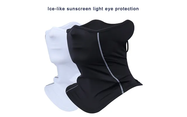 Reflective Nigh Riding Half Face Mask Summer Ice Silk Sunscreen Dust-proof Neck Collar Scarf Sports Bandana Men Women