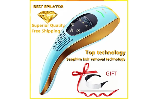 Removal Women Permanent Painless Ice Cooling Ipl Hair Remover Laser Epilator Unlimited Flashes For Face Body