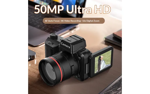 Retro Ccd Digital Camera 4k Hd Vlogging Camera For Beginners - Compact Travel & Campus Photography 16mp