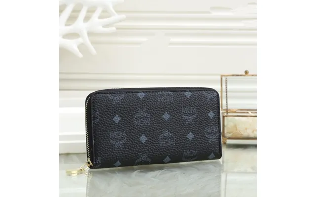 Retro-geldbörse Für Damen - Lange Clutch Mit Reißverschluss