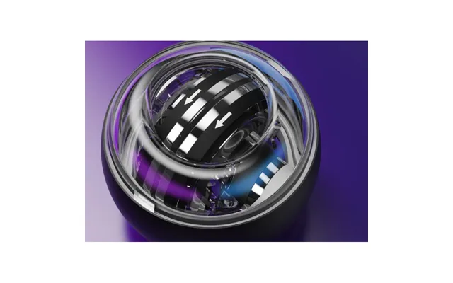 Ruisibo Wrist Strength With Light Wildgyro Self-activating Energy Grip Ball Centrifugal Gyro Fitness
