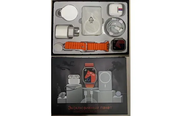 S800ultra 8-teilige Kombinations-sportuhr Mit Kabellosem Laden Und Mehreren Armbändern - Bluetooth-anruf-smartwatch