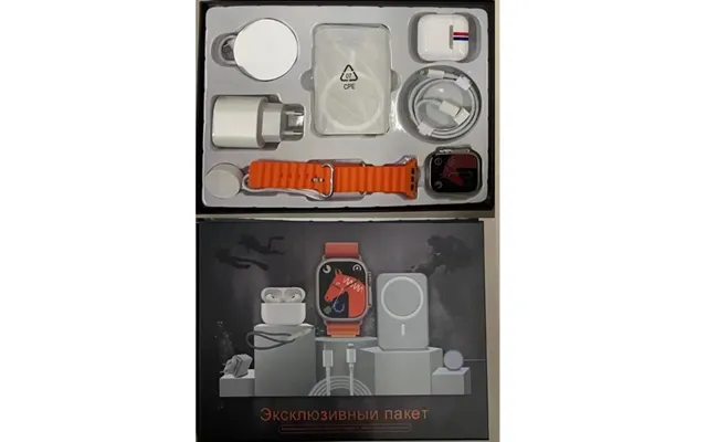 S800ultra 8-teilige Kombinations-sportuhr Mit Kabellosem Laden Und Mehreren Armbändern - Bluetooth-anruf-smartwatch