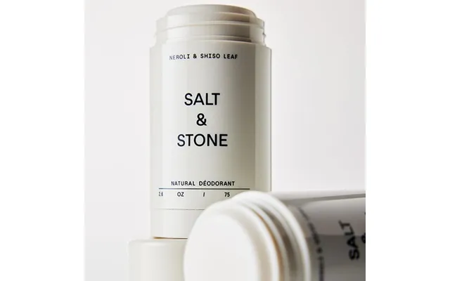 Salt&stone Deodorant Stick Long-lasting Scent Sandalwood Fragrance Refreshing Non-sticky Underarm Care Eliminates Odor