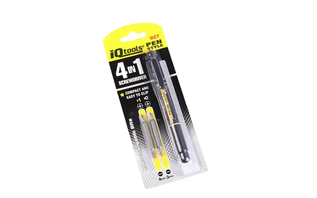 Screwdriver 4 In 1 Manual Screwdriver Combination Tool 4 In 1 Multifunctional Pen Shaped Double Head Screwdriver Combina