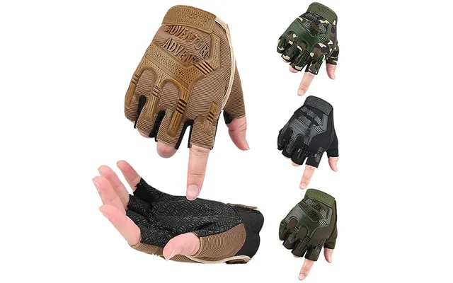 Seal Half Finger Gloves Men's Training Tactical Outdoor Fighting Sports Protective Gloves