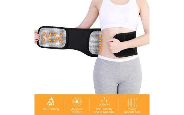 Self-heating Belt Back Waist Posture Corrector Magnetic Therapy Lumbar Support Adjustable Back Brace Double Afterburner 