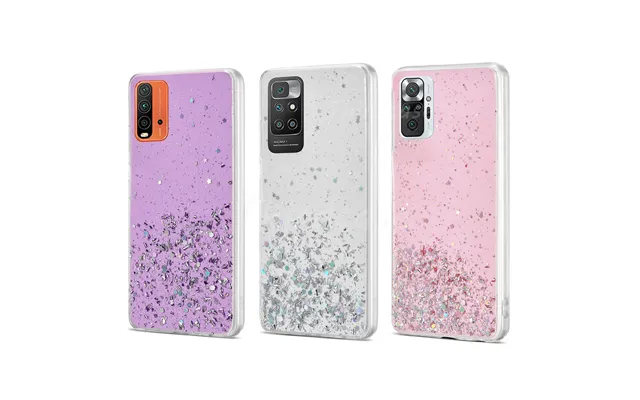 Sequins Silicone Case For Xiaomi Redmi 10c 9at 9t 9c Nfc Crystal Glitter Cover Redmi Note 10 Lite 10s 11t 10t 9s 10 Pro