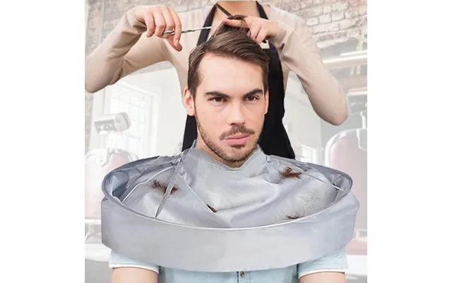 Shaving Umbrella Cape Self Adhesive Fastener Waterproof Hair Cutting Accessories Haircut Hairdressing Umbrella Cape For 
