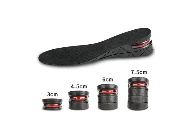 Shoe Accessories Layer Detachable Height Enhancing Insoles Invisible Inner Height Enhancing Sports Shock Absorbing Heigh