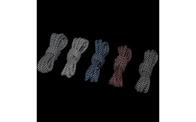 Shoe Accessories Round Coconut Reflective Shoelaces For Sports Shoes - Trousers