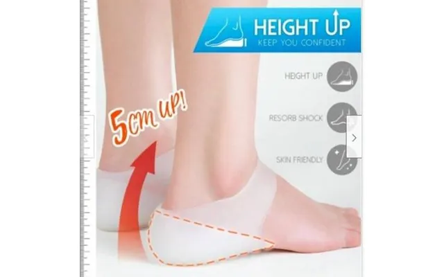 Shoe Accessories Transparent Insole For Feet - Silicone