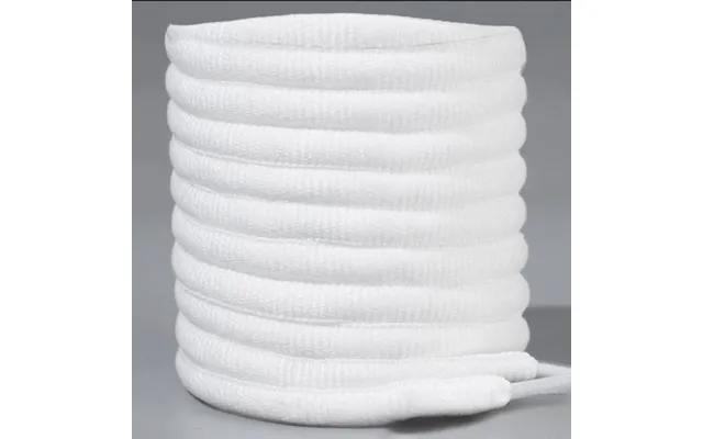 Shoe Accessories White Round Shoelaces - Semi Circular Rope