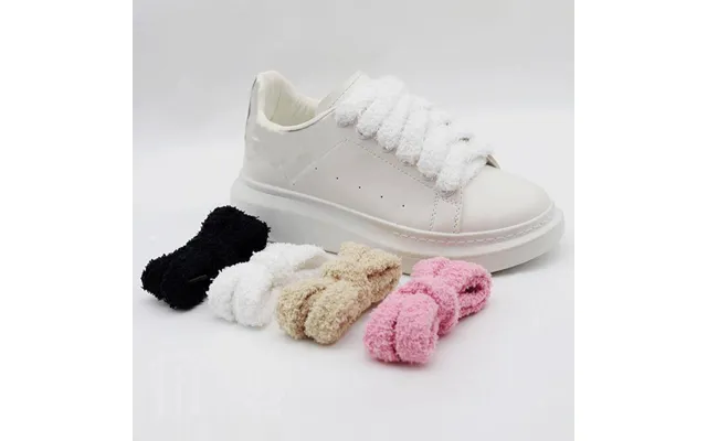 Shoelaces Source Direct Sales Plush Cute Trend Widened Shoelace Accessories Rope