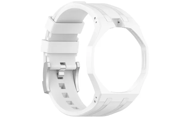 Silicone Watch Strap White Black Suitable For Swatch Silicone Strap Ap Rpop Joint Pocket Watch Wrist Strap