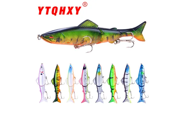 Simulated Artificial Bait Lure Minnows Three Section Bait 18g 13cm Simulation Bait Hard Bait Fishing Gear Products