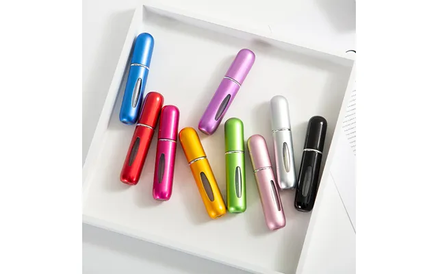 Small Window 5ml Bottom Direct Filling Perfume Bottle Self Pump Spray Bottle Aluminum Press Flush Perfume Bottle
