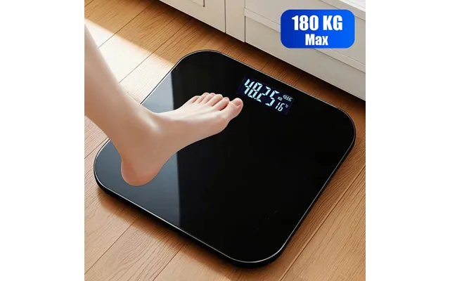 Smart Body Fat Scale High Precision Bluetooth Weight & Body Composition Analyzer 180kg Capacity Type-c Usb Rechargeable 