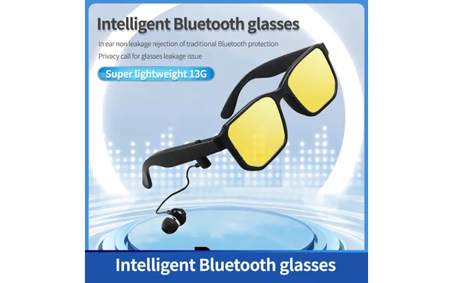 Smart Glasse New Smart Bluetooth Glasses Headset Myopia Glasses Listening To Music And Making Calls All In One Flat Glas
