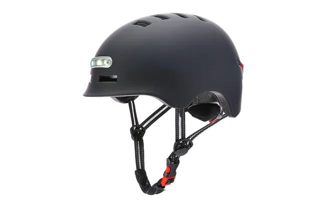 Smart Helmet With Light For Skateboard - Bicycle