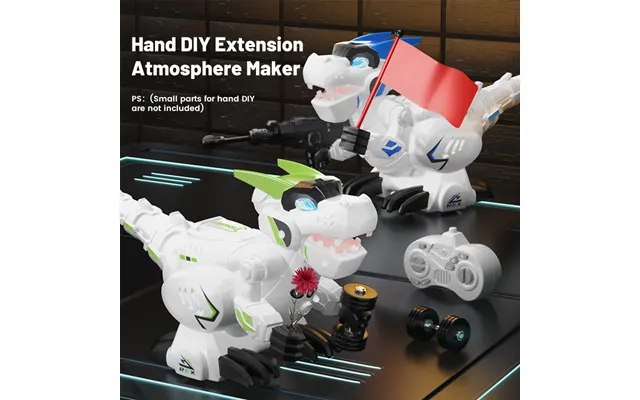 Smart Toys Children's Intelligent Induction Remote Control Dinosaur Model Electric Robot Programming Science And Educati