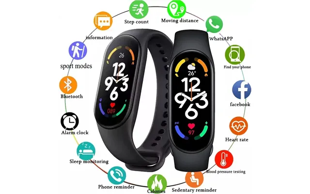 Smart Watch Men Women Smartband Heart Rate Smartwatch Fitness Tracker Blood Pressure Sport Smart Bracelet For Ios