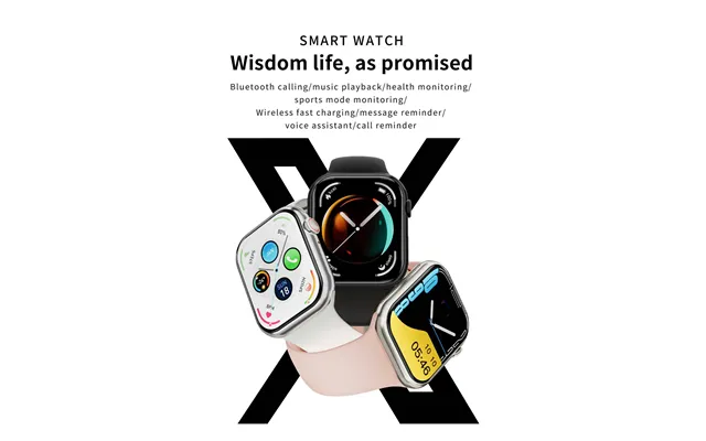 Smart Watch With Wireless Calling - Sports Mode Fitness Tracker