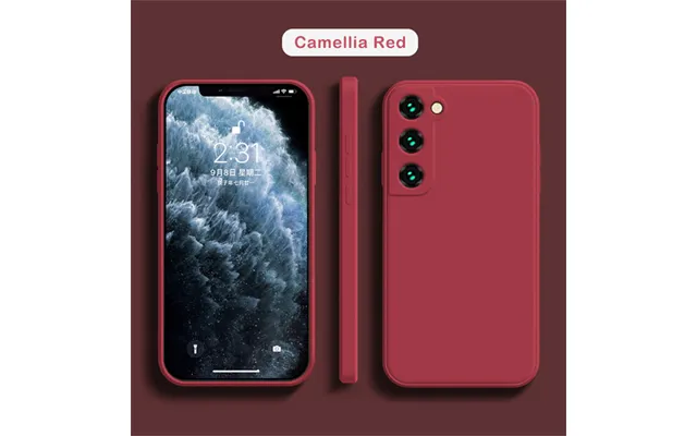 Soft Liquid Silicone Cover Case For Samsung Galaxy A42 A32 A52s A71 A72 A82 S20 21 Fe S21 S22ultra22 S22 Plus Note10 20