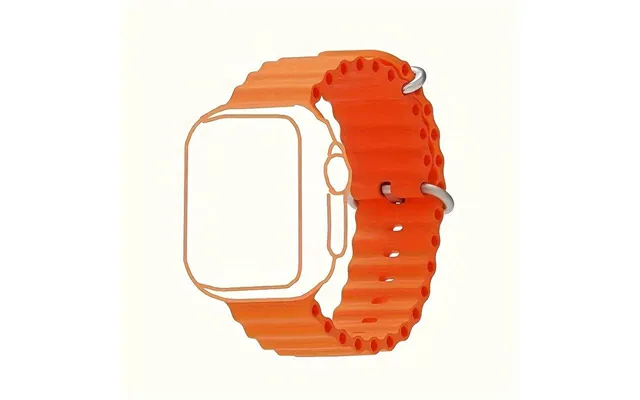 Soft Silicone Replacement Strap For Watch Series Breathable Sport Band For Men & Women