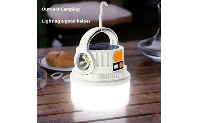 Solar Outdoor Long Battery Life Tent Home Emergency Light Camping Rechargeable Lighting Lamp For Stall