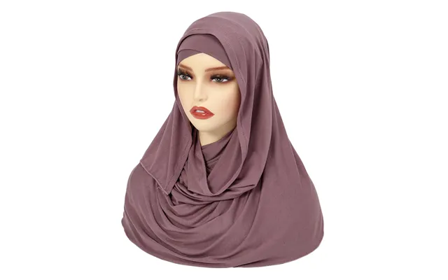 Solid Color Forehead Cross Head Scarf Middle Eastern Malay Headscarf Hijab Scarf Hat