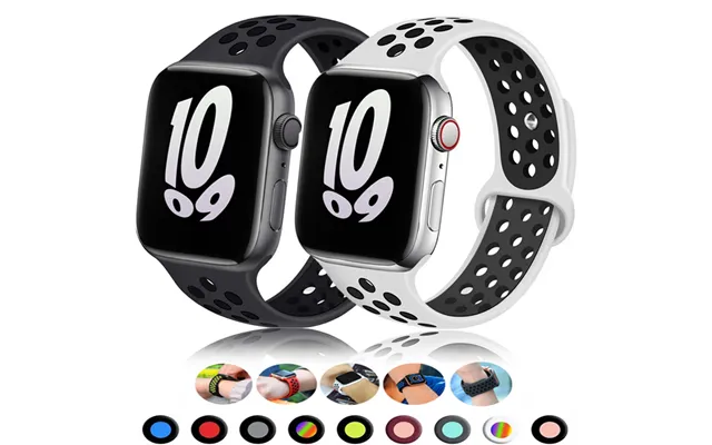 Sport Strap For Iwatch Band 46mm 44mm 40mm 42-38-41mm 45mm Breathable Bracelet Iwatch Series 10 9 8 7 6 Se 5 3 Ultra 2 4