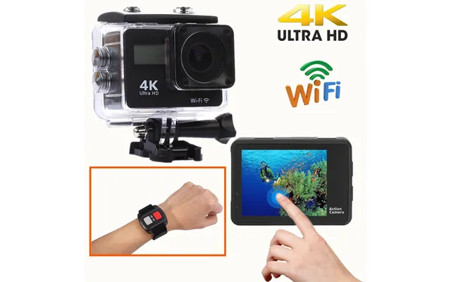 Sports Camera - Wireless Wifi New Mini Smart High Definition Outdoor Waterproof Camera 4k Sports Dv