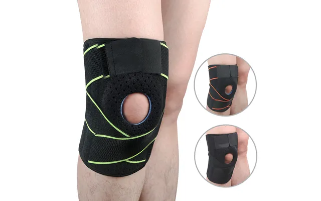 Sports Knee Pads Mountaineering Cycling Running Sweat Absorbent Eight Character Wear Resistant Knee Pads Silicone Non Sl