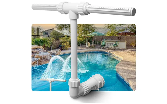 Sports & Outdoor Pool Fountain Sprayer Double Head Fountain Swimming Pool Bracket Fountain Pool Waterfall Fountain Fish 