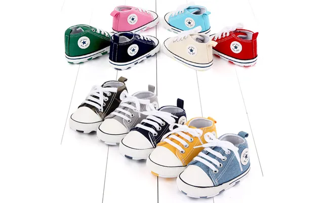 Spring Autumn 0-1 Year Old Boys And Girls Casual Canvas Walking Baby Shoes 2486 Total