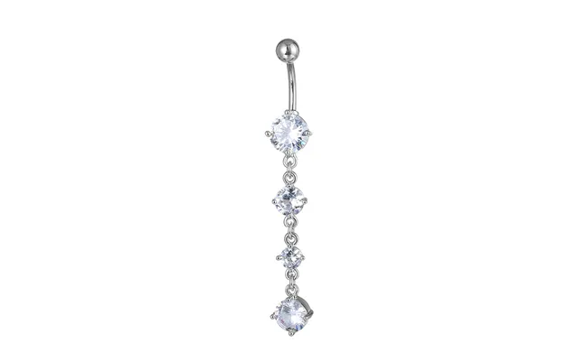 Stainless Steel Navel Nail Heart Zircon Moon Sun Flower Pendant Belly Button Rings Sexy Belly Button Piercing Body Jewel