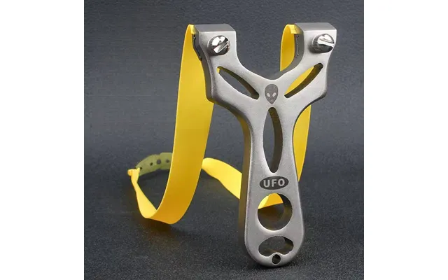 Stainless Steel Slingshot Silver Slingshot 11.5*6.8*1 Cm Suitable For Outdoor Competitions - Fitness Shooting