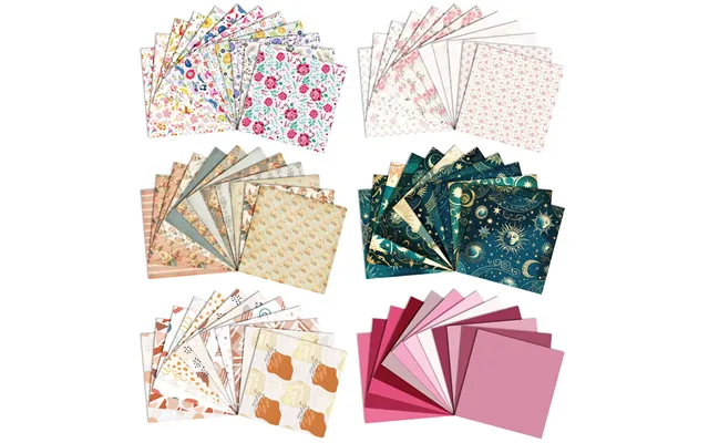 Stationery Sticker 12 Sheets Pack Purple Solid Color Background Paper Simple Solid Color Brick Powder Morandi Valentine'