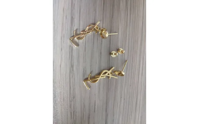 Sterling Silber Buchstabe Ys. I Hochwertiger Femininer Stil Luxus Vielseitige Gold Neue Ohrringe