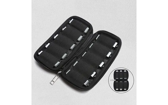 Storage Bag Multi-purpose Universal Large Space External U Disk Carry Pouch For Outdoor