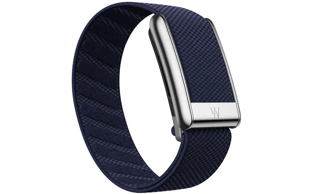 Suitable For Whoop 5.0peak Life Wristband Elastic Band Sports Nylon Strap Mg Bright Silver U-shaped Metal Frame With